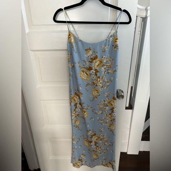 Reformation Dover Print Floral Dress Size 8 - Picture 5 of 7